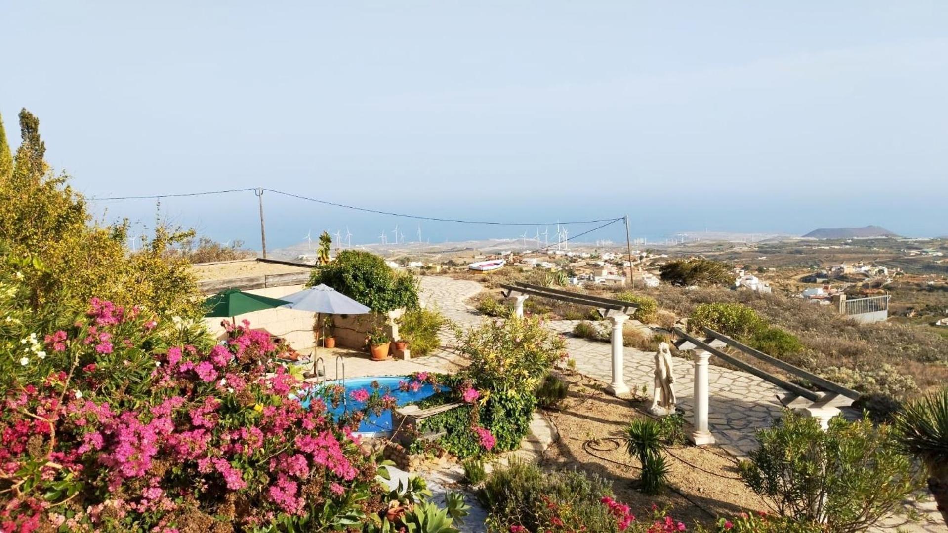 -Casa Azul-Arico Viejo La Sabinita - Baden, Wandern, Klettern, Individualurlaub Jenseits Des Massentourismus, Villa Exterior photo